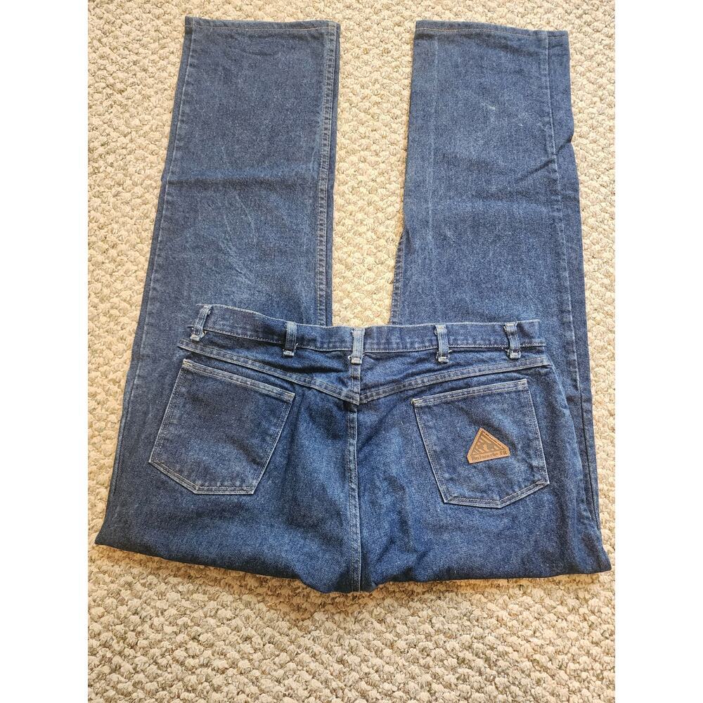 Bulwark Protective Apparel Flame Resistant Work Jeans 38-37U Workwear - Picture 2 of 6